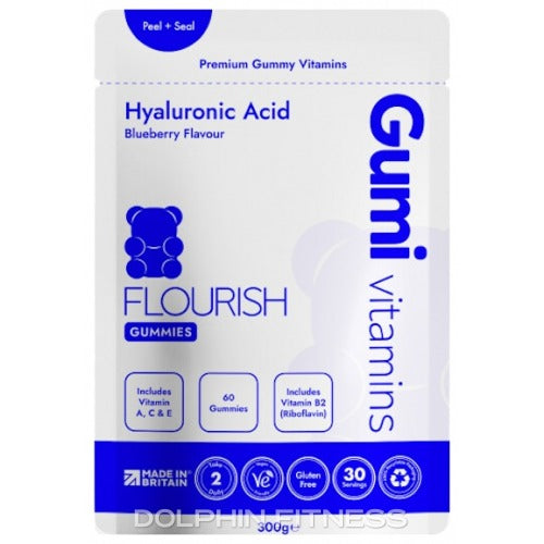 Gumi Vitamins Flourish Hyaluronic Acid Gummies - 60 Gummies